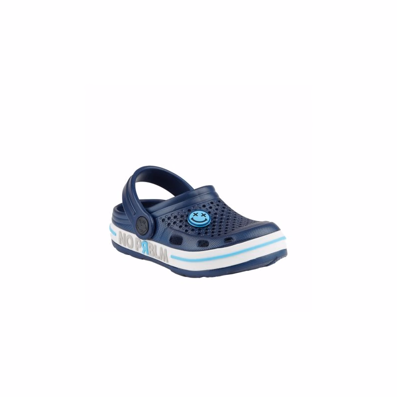 Chlapčenské kroksy (rekreačná obuv) COQUI Lindo K navy white