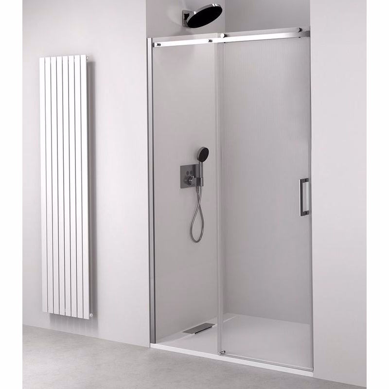 POLYSAN - THRON ROUND sprchové dvere 1100 guľaté pojazdy, číre sklo TL5011-5005