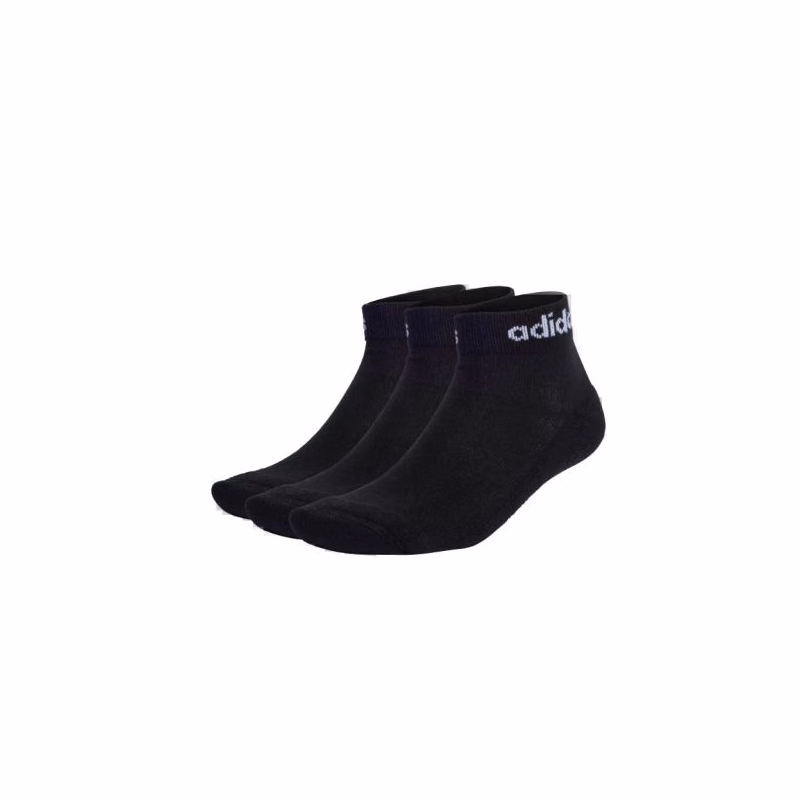 Ponožky ADIDAS C LIN ANKLE 3P-3 pack-BLACK WHITE