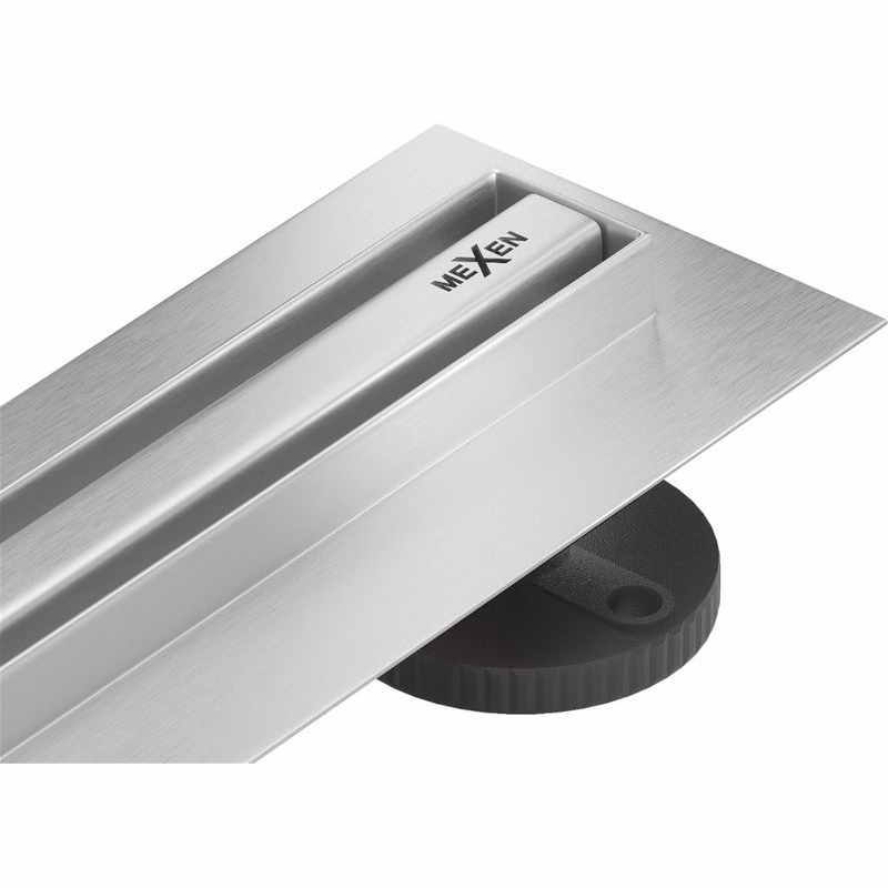 MEXEN - Flat 360° Slim podlahový žľab 160, nerez 1041160