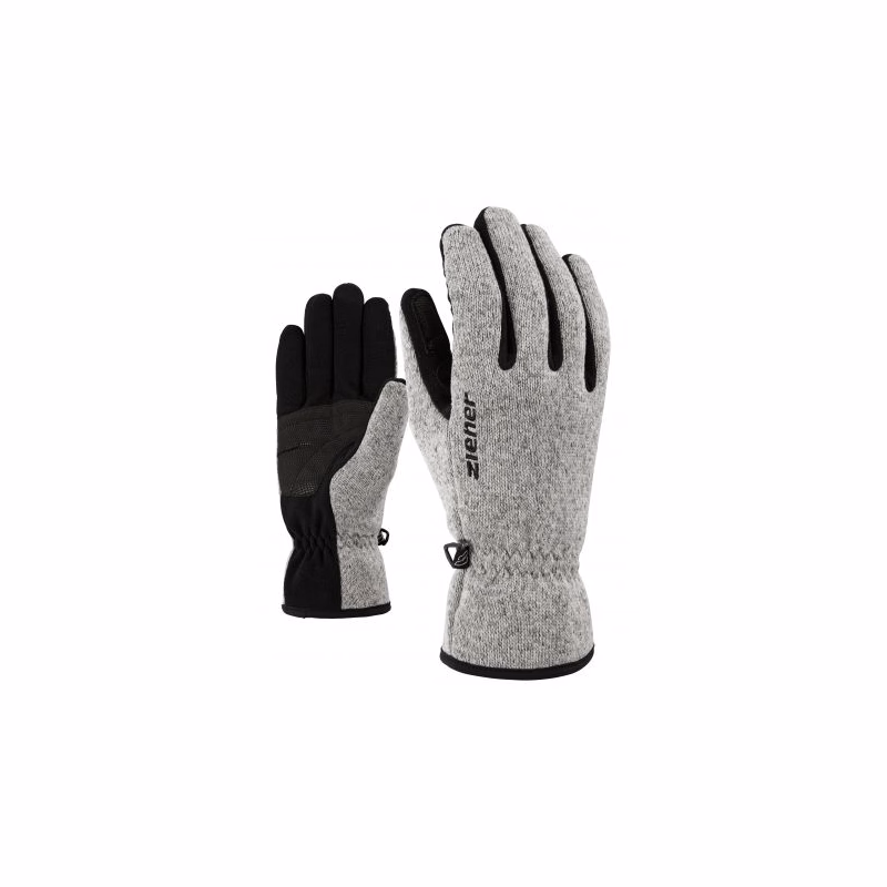 Juniorské rukavice ZIENER LIMAGIOS-802025-752-grey melange