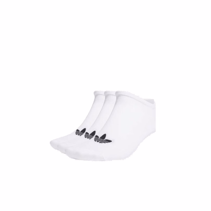 Ponožky ADIDAS ORIGINALS 3 PACK-TREFOIL LINER-S20273-3 PACK-WHITE WHITE BLACK