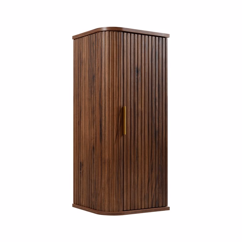 Elvisia Závesná skrinka do kúpeľne ELEGANCE Walnut
