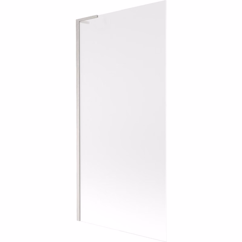 MEXEN/S - Next L vaňová zástena FIX 90 x 150, dekor, nikel kartáčovaná 895-090-000-03-30-97