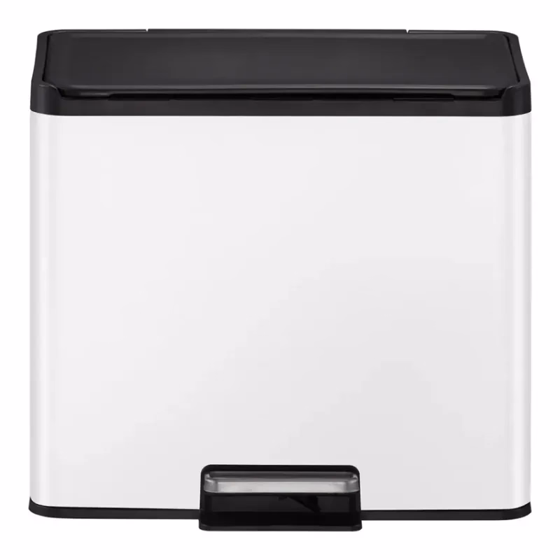 Odpadkový kôš Eko Essential 20+9l biely 822829