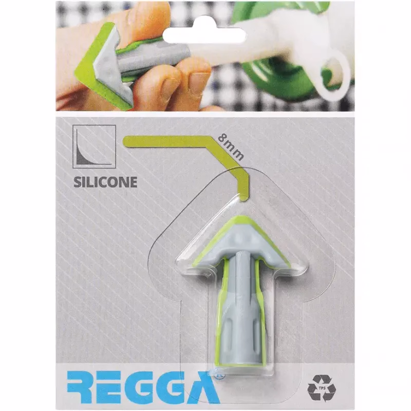 Špička na kartuše Regga zelená 8 mm oblá