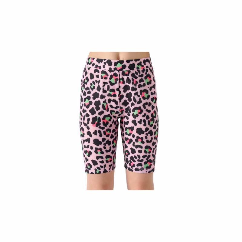 Dievčenské kraťasy 4F JUNIOR TIGHTS-4FJWSS24TTIGF133-56A-LIGHT PINK ALLOVER