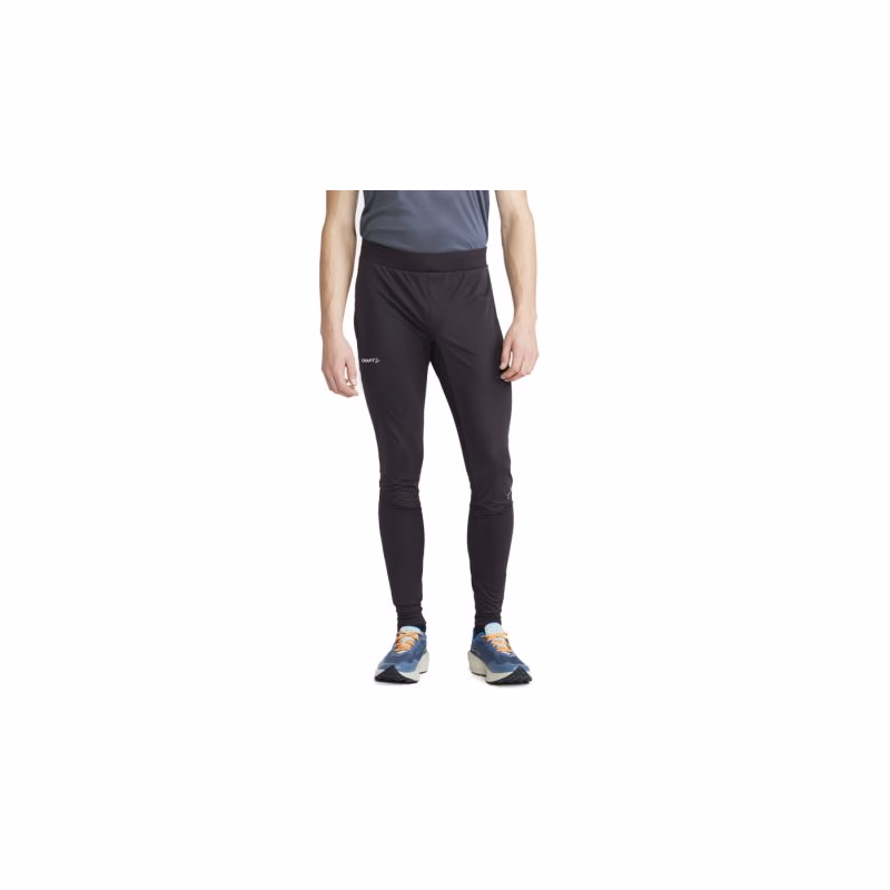 Pánske bežecké zateplené legíny CRAFT ADV ESSENCE WARM WIND TIGHTS 2 M-992000-Slate