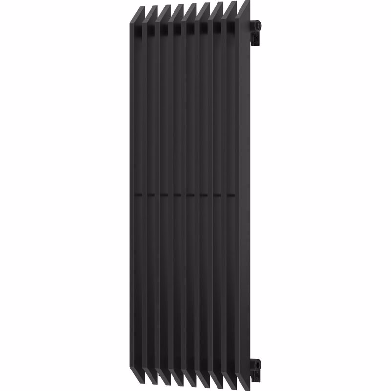 MEXEN - Aurora vykurovací rebrík/radiátor 1200 x 450 mm, 917 W, čierny W212-1200-450-00-70