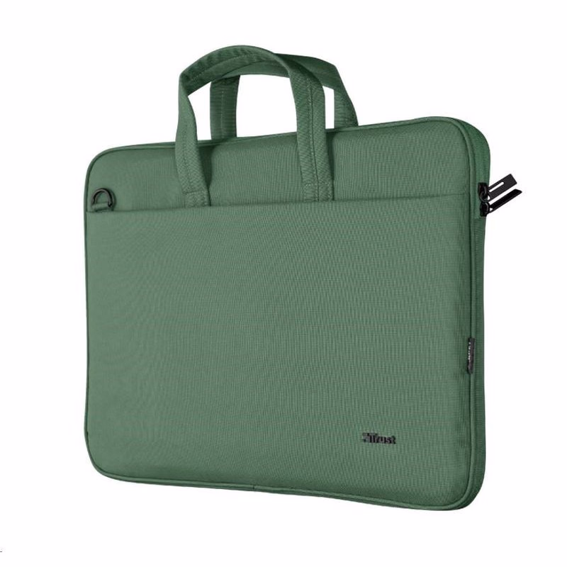 TRUST Puzdro na notebook 16" Bologna Slim Laptop Bag Eco, zelená