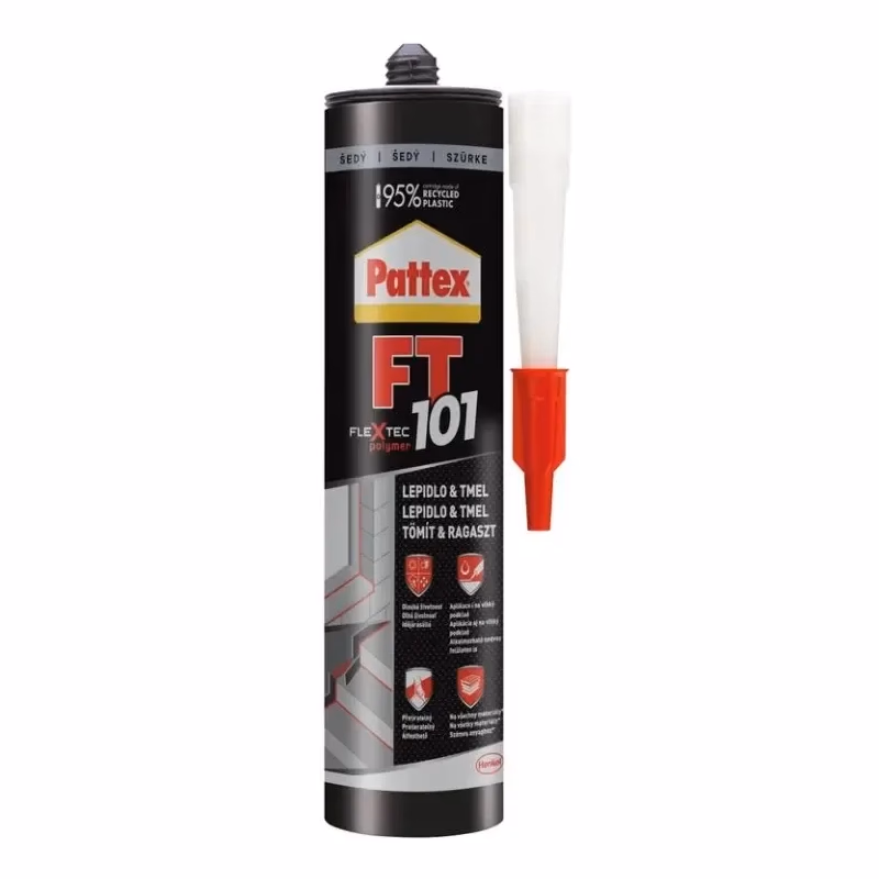 Tmel Pattex FT 101 šedý 280 ml
