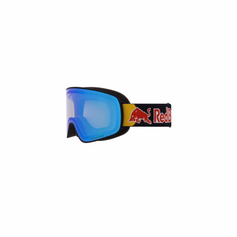 Lyžiarske okuliare RED BULL SPECT RUSH-19BLX, black smoke with blue mirror