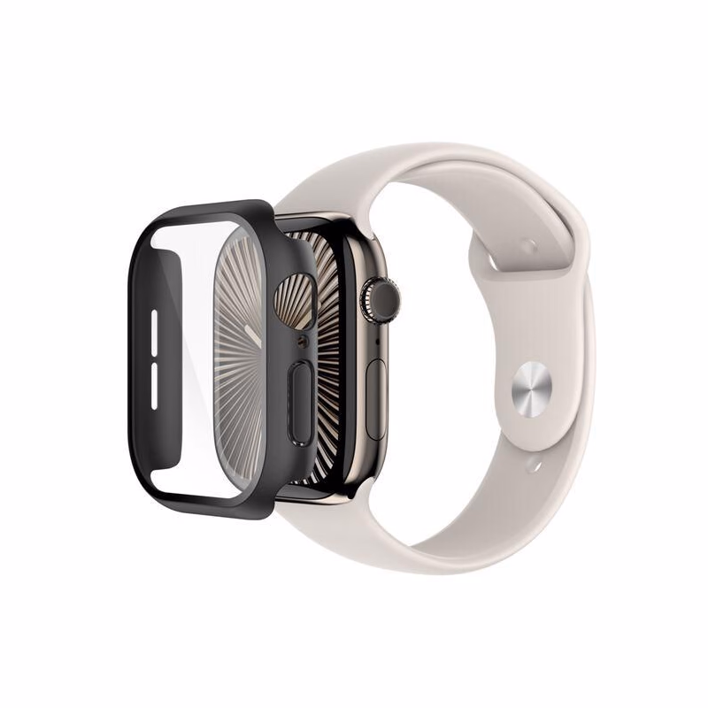 Belkin ochrana displeja ScreenForce 2v1 pre Apple Watch Séria 10, 46mm, čierne