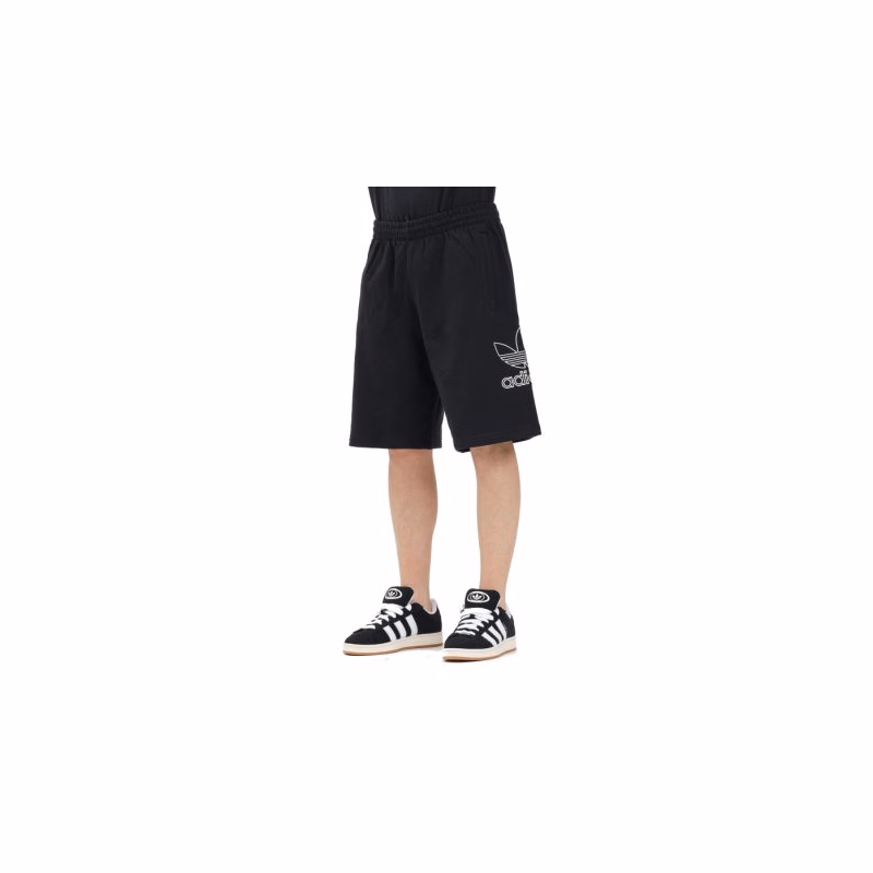 Pánske teplákové kraťasy ADIDAS ORIGINALS TREF SHORT BLACK