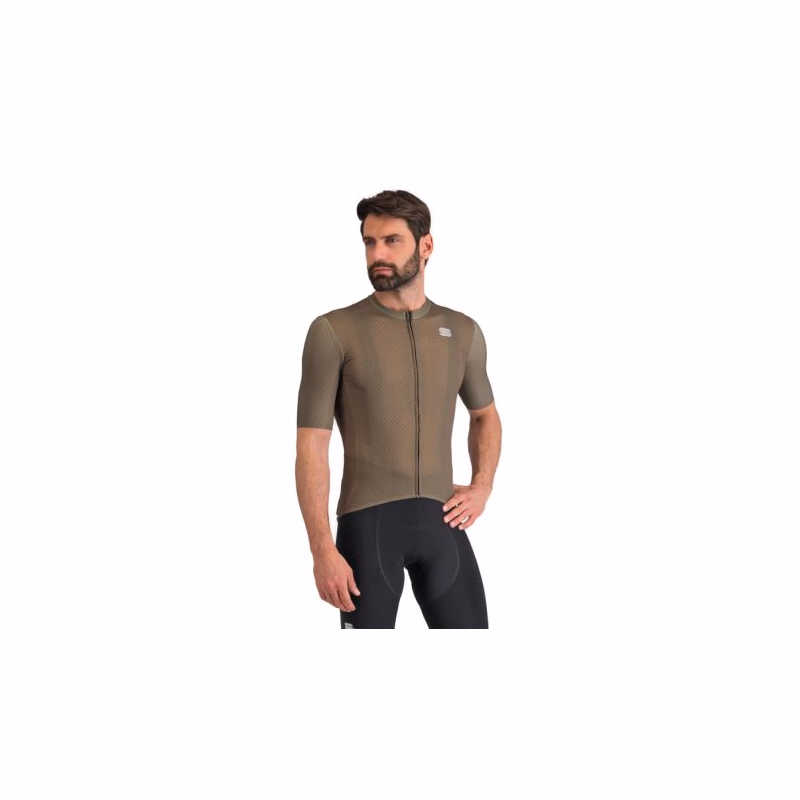 Pánsky cyklistický dres s krátkym rukávom SPORTFUL Checkmate jersey, liquorice blue sea
