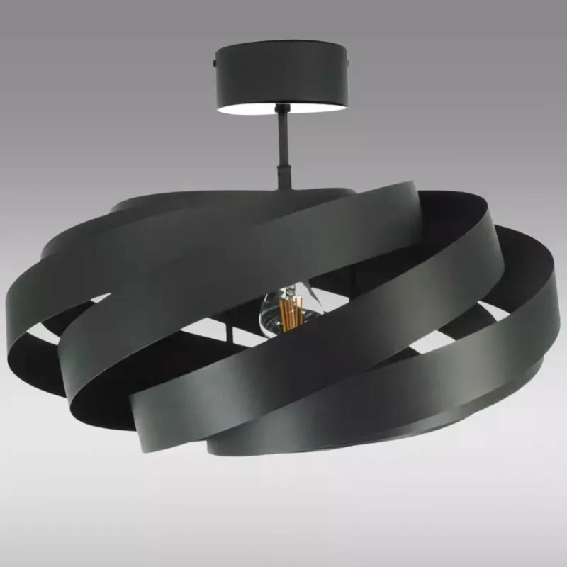 Stropná lampa BRYZA čierna 2935/Z-B-1 LW1