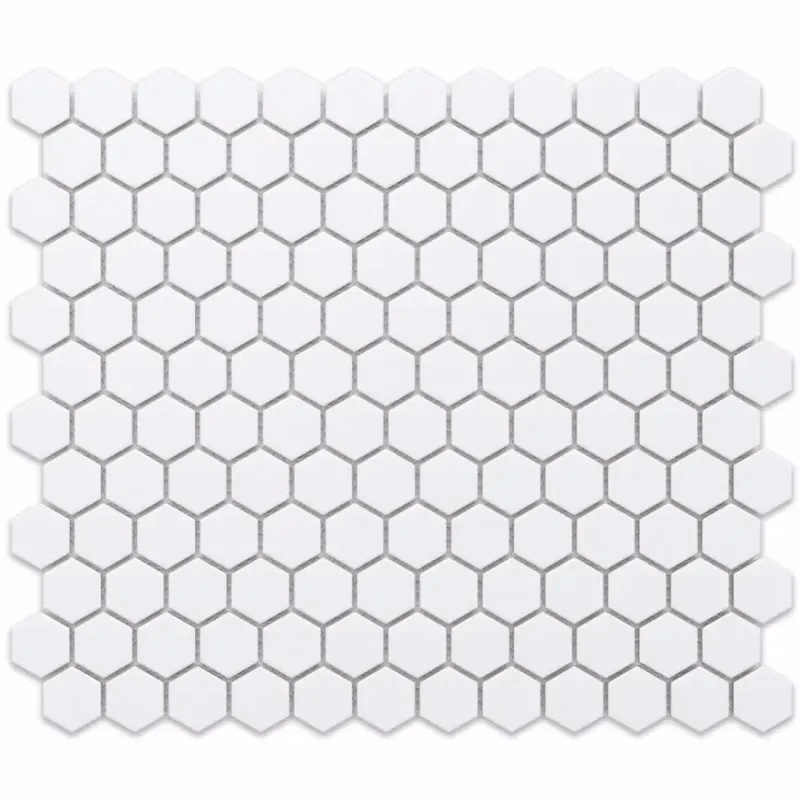 Mozaika hexagon White Mat Small 26/30