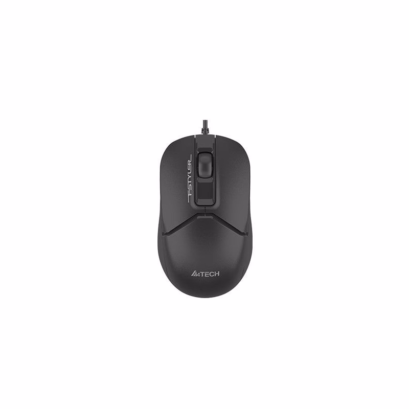 A4tech FSTYLER optická kancelárska myš, USB-C+USB-A, čierna