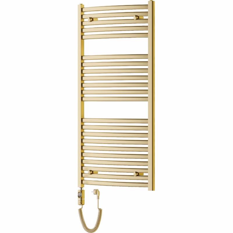 MEXEN/S - Helios radiátor + vykurovacia tyč 1200 x 600 mm, 600 W, zlatá W103-1200-600-2600-50