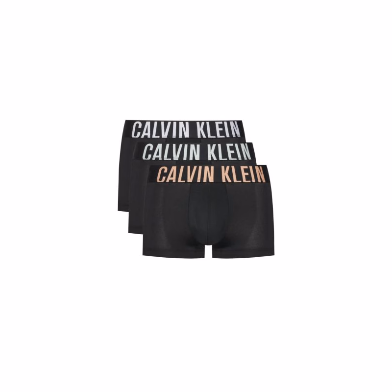 Pánske boxerky CALVIN KLEIN 3 PACK-LOW RISE TRUNK 3PK-Mix
