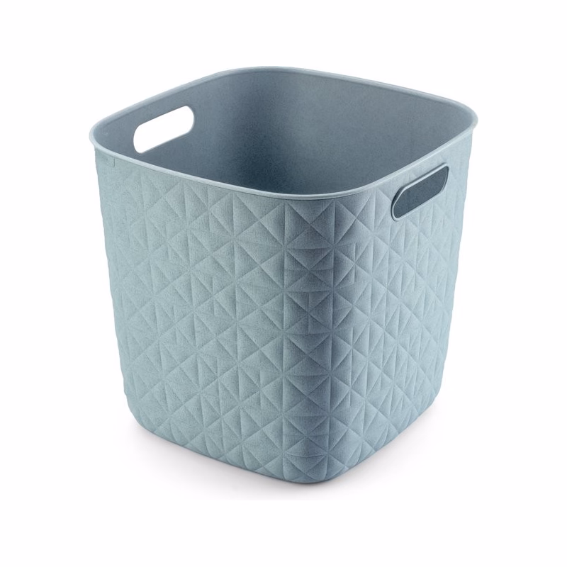 CURVER Košík SOFTEX 15L kocka recyklovaný plast | modrá