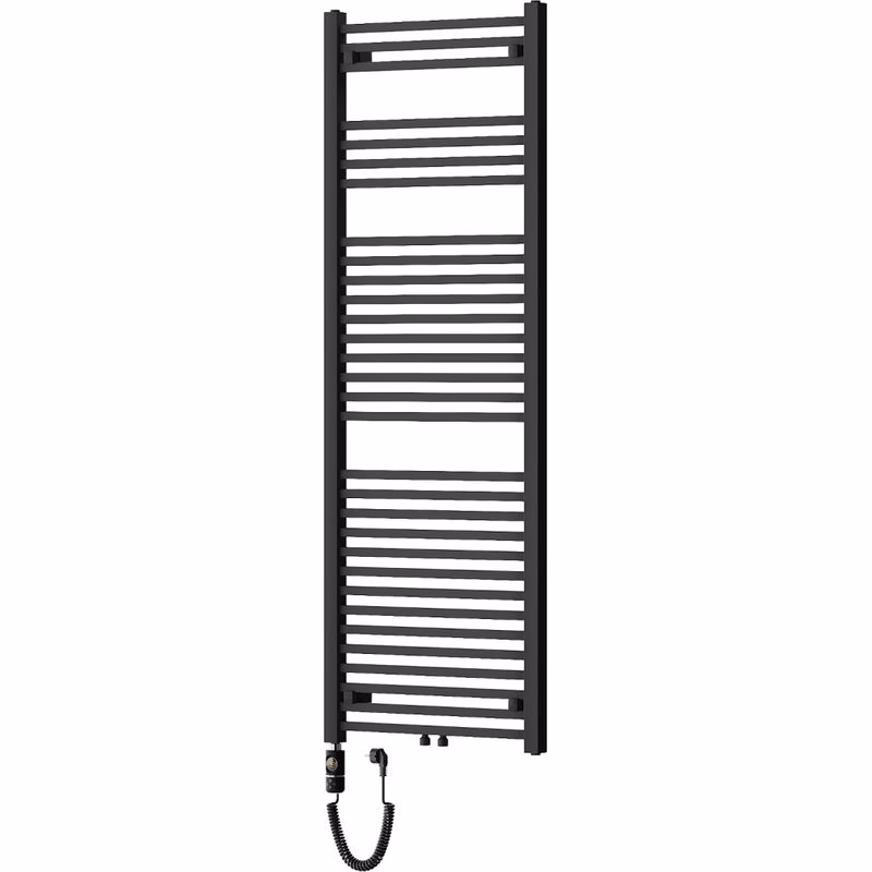 MEXEN/S - Plutón radiátor + vykurovacia tyč 1700 x 600 mm, 900 W, čierna W106-1700-600-2900-70