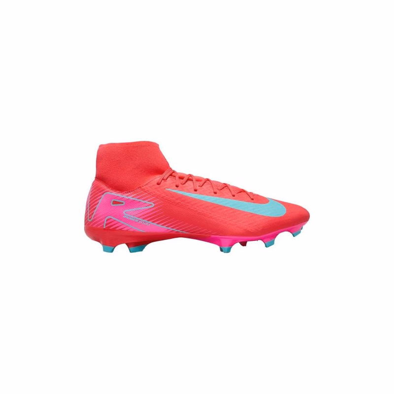 Pánske futbalové kopačky outdoorové NIKE Mercurial Superfly 10 Academy M FG ember glow aurora green