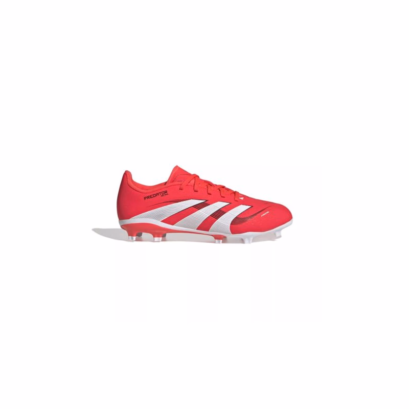 Chlapčenské futbalové kopačky outdoorové ADIDAS Predator League Jr FG MG lucid red cloud white core black