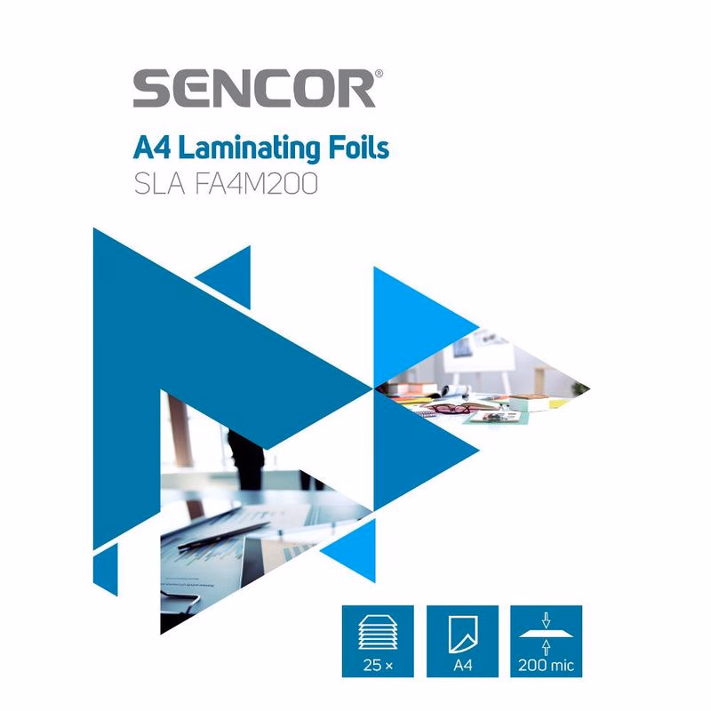 SLA FA4M200 Fólia A4 200mic 25ks SENCOR