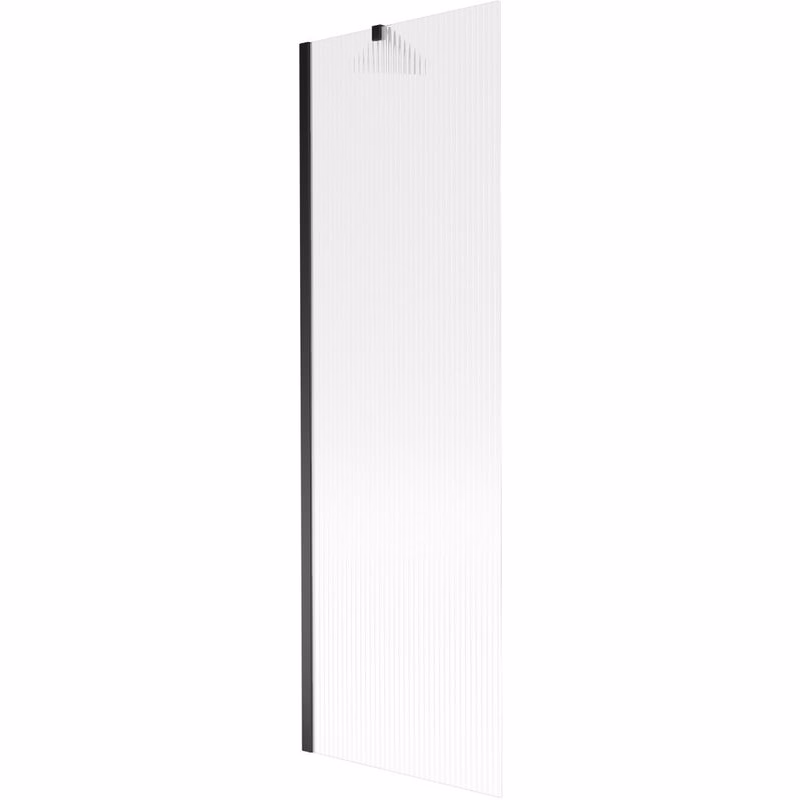 MEXEN/S - Next vaňová zástena FIX 60 x 150, prúžky, čierna 895-060-000-00-09-70