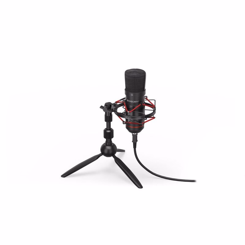 Endorfy mikrofón Solum T(SM900T)/ streamovací / tripod / pop-up filter / USB