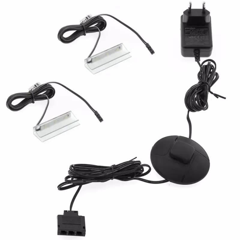 LED osvetlenie 2pkt modrá