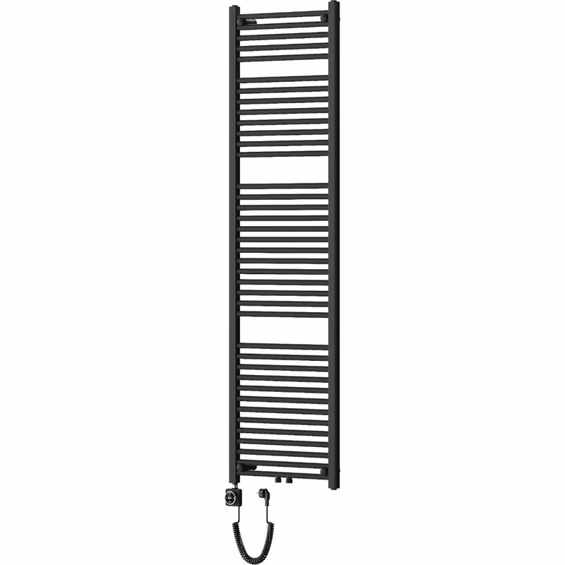 MEXEN/S - Mars radiátor + vykurovacia tyč 1800 x 500 mm, 900 W, čierna W110-1800-500-6900-70