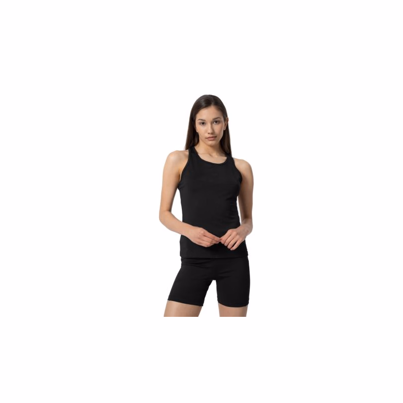 Dámske tréningové tielko 4F TSHIRT FNK F153-20S-DEEP BLACK