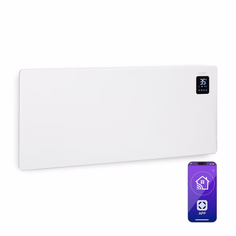 Klarstein Bansin Smart 2500, konvektor, 2500 W, ovládanie cez aplikáciu