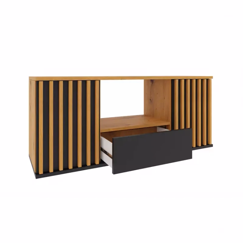 TV stolík Nairobi artisan/čierna