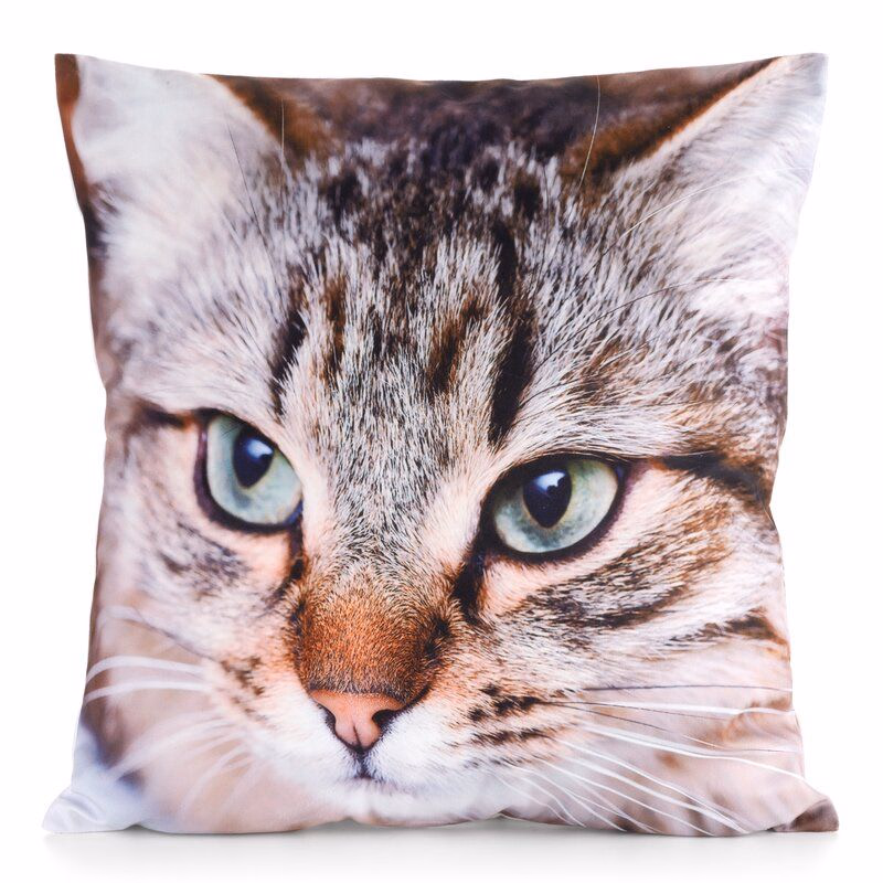 ArtFir Obliečka na vankúš ANIMAL 67 | biela 45 x 45 cm