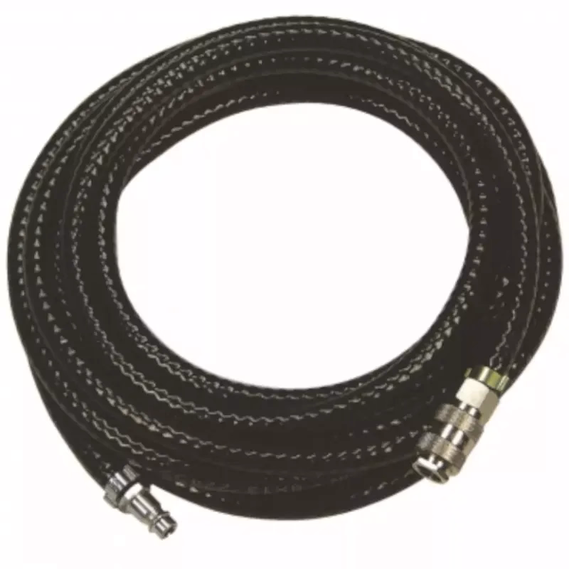 Hadica z čierneho PVC  Ø6x11 mm/10m, max. 20 bar / rýchlospojka