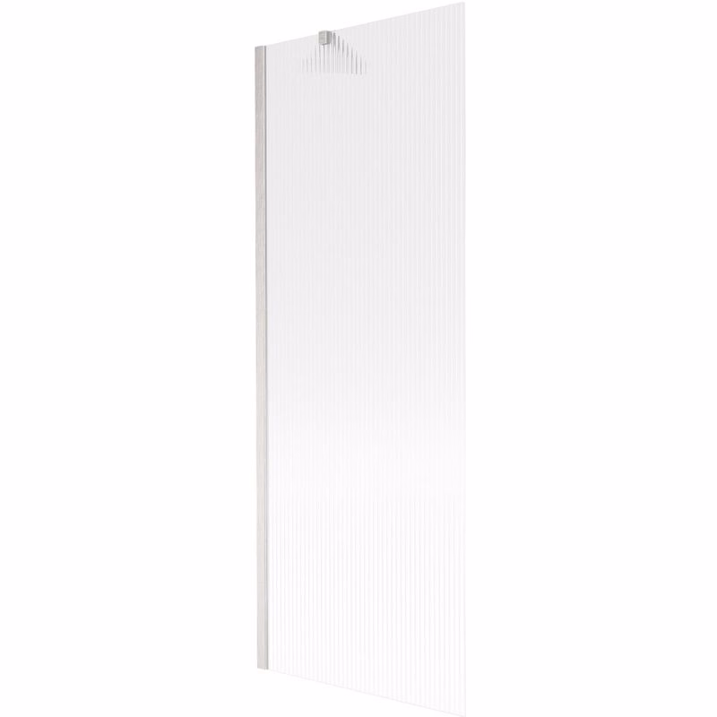 MEXEN/S - Next vaňová zástena FIX 70 x 150, prúžky, nikel kartáčovaná 895-070-000-00-09-97