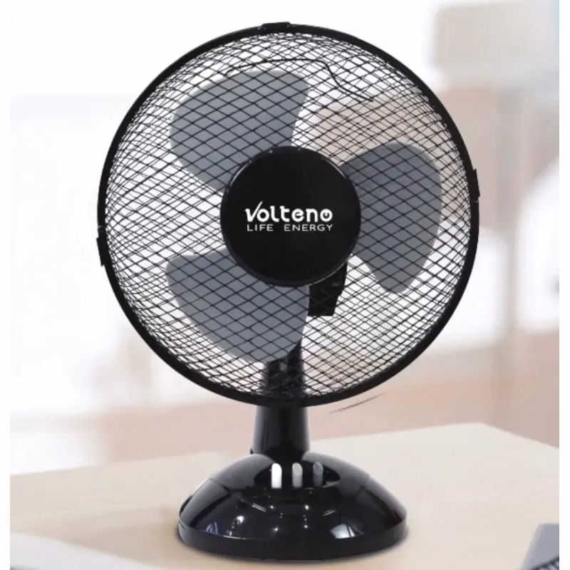 Ventilator stolny 9” VO0021 Čierna