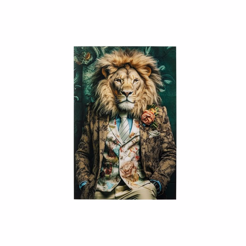 Mister Lion obraz viacfarebný 150x100 cm