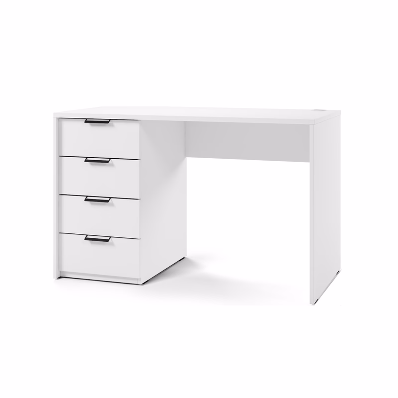 ArtElta Písací stôl BAROLD | biely 120