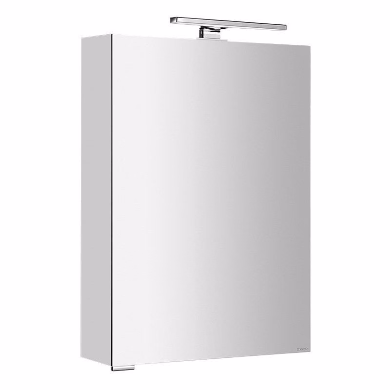 SAPHO - MIRRÓ galérka s LED osvetlením, 50x70x16cm, ľavá/pravá, biela MC050-0030