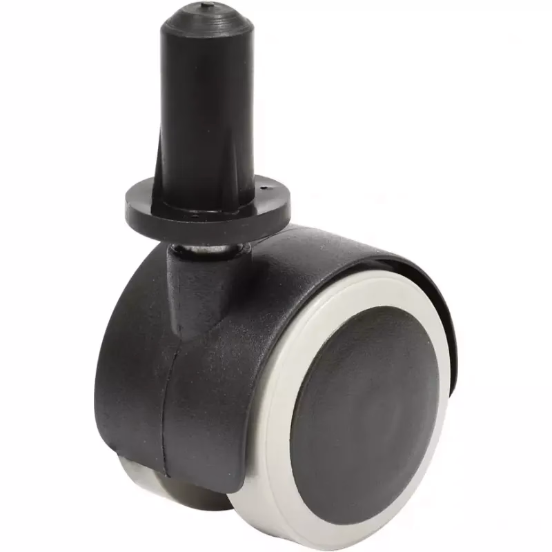 Nábytkové koliesko 40 mm/25 kg kolík 8 mm s puzdrom 13 mm