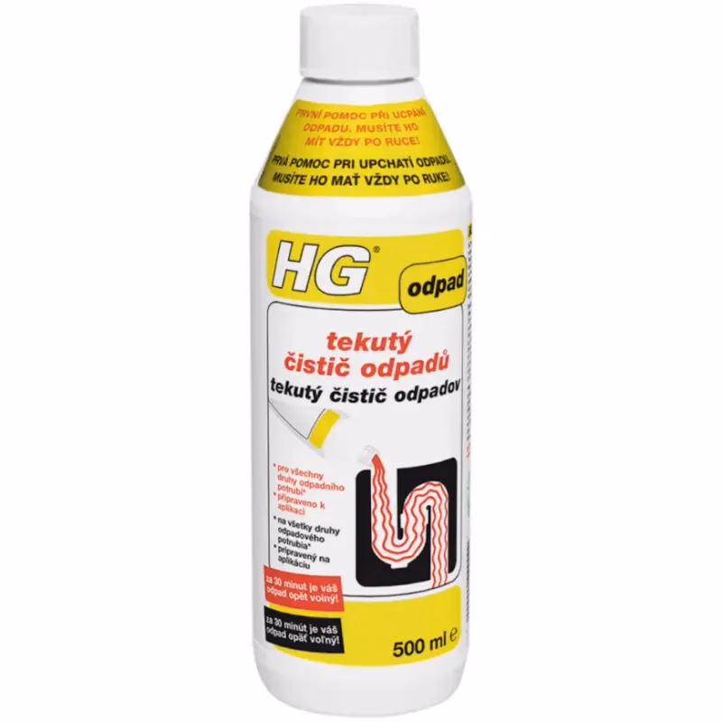 TEKUTÝ ČISTIČ ODPADŮ 500ML