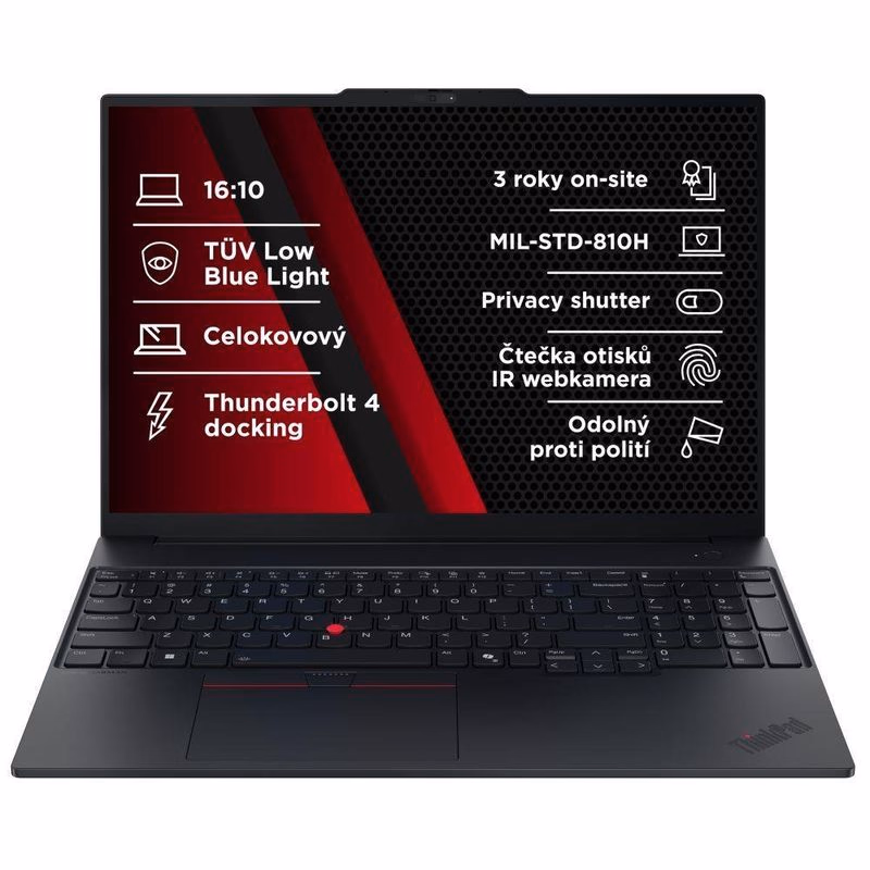 LENOVO NTB ThinkPad E16 G3 - Ultra7 255H, 16" WUXGA, 32GB, 1TBSSD, IRcam, W11P