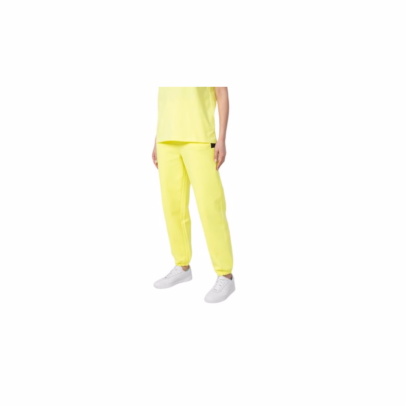 Dámske tepláky 4F WOMENS TROUSERS SPDD012-45S-CANARY GREEN