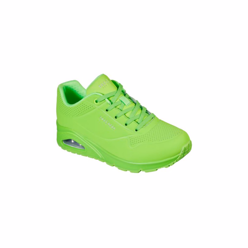 Dámska rekreačná obuv SKECHERS Uno Night Shades lime green
