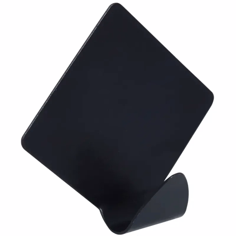 Háčik trendy samolep. Karo (2 ks) čierny 8281