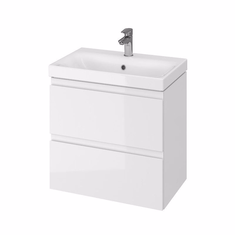 CERSANIT - SET 981 MODUO SLIM 60 BIELA DSM (SKRINKA + UMÝVADLO) S801-227-DSM